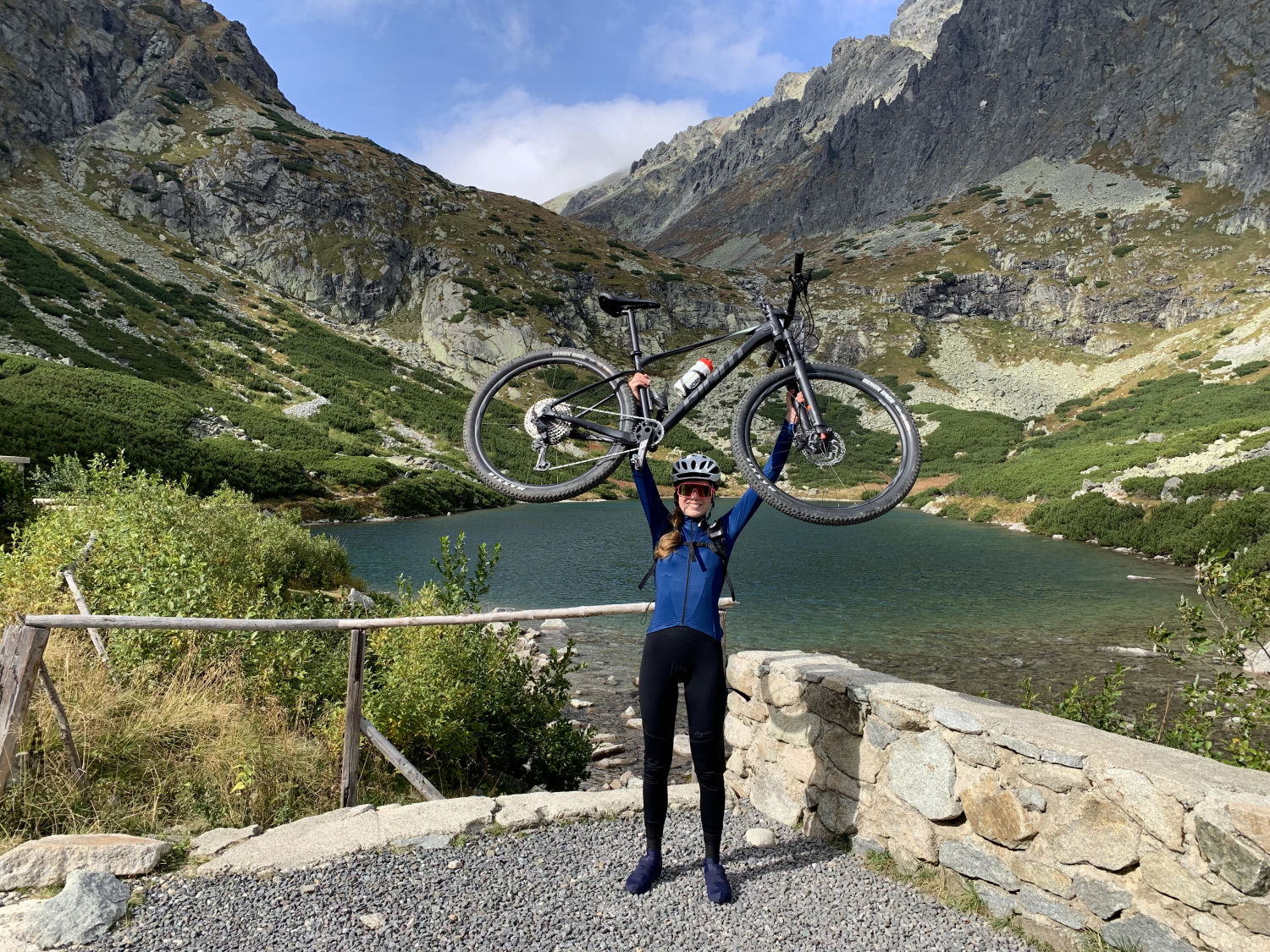 Velicke Pleso - wyjątkowy podjazd w Tatrach