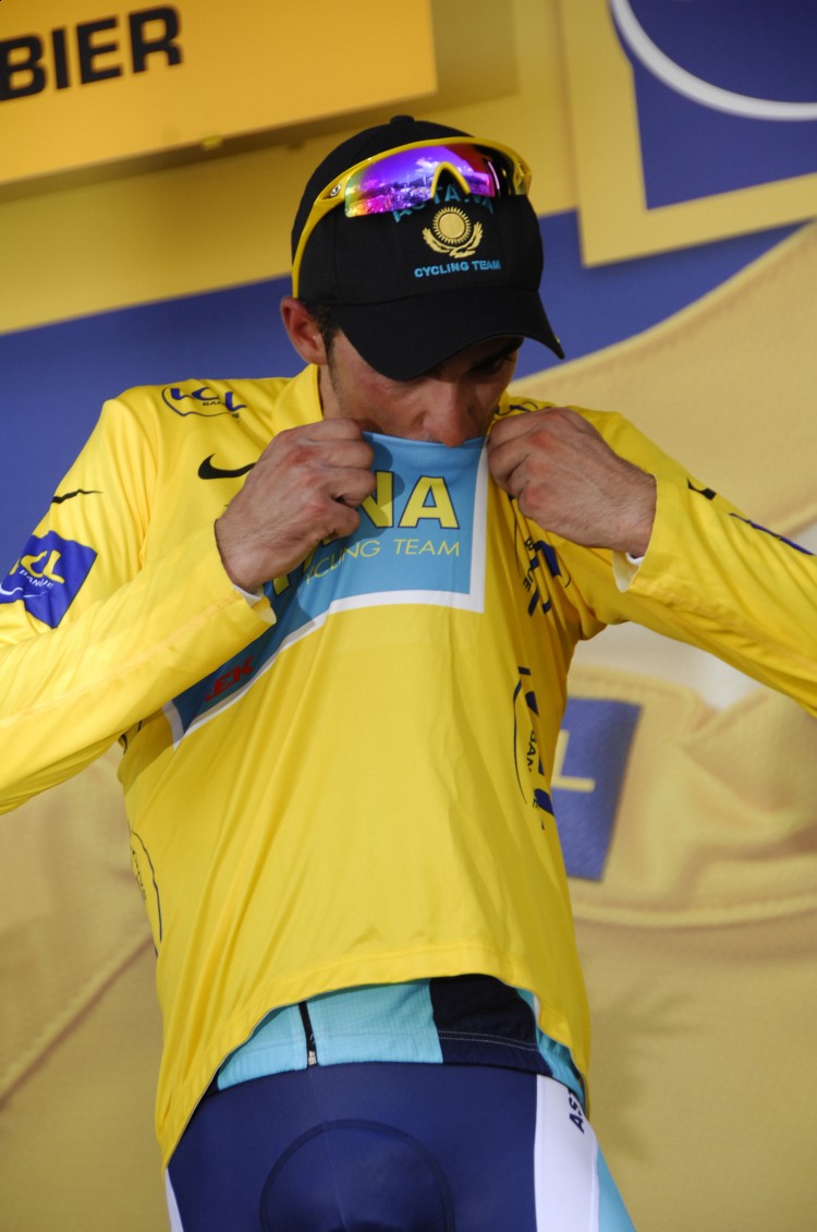 Zdjęcie do artykułu: Contador w maillot jaune