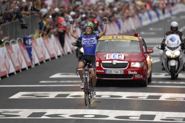 Zdjęcie do artykułu: Chavanel w maillot jaune, peleton protestuje