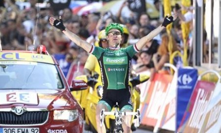 Zdjęcie do artykułu: TdF: Voeckler wygrywa królewski etap