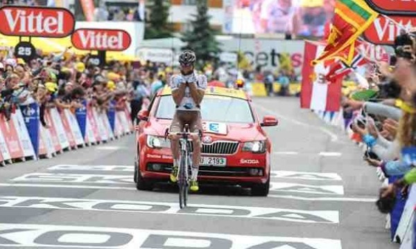 Zdjęcie do artykułu: TdF: Riblon wygrywa na Alpe d´Huez