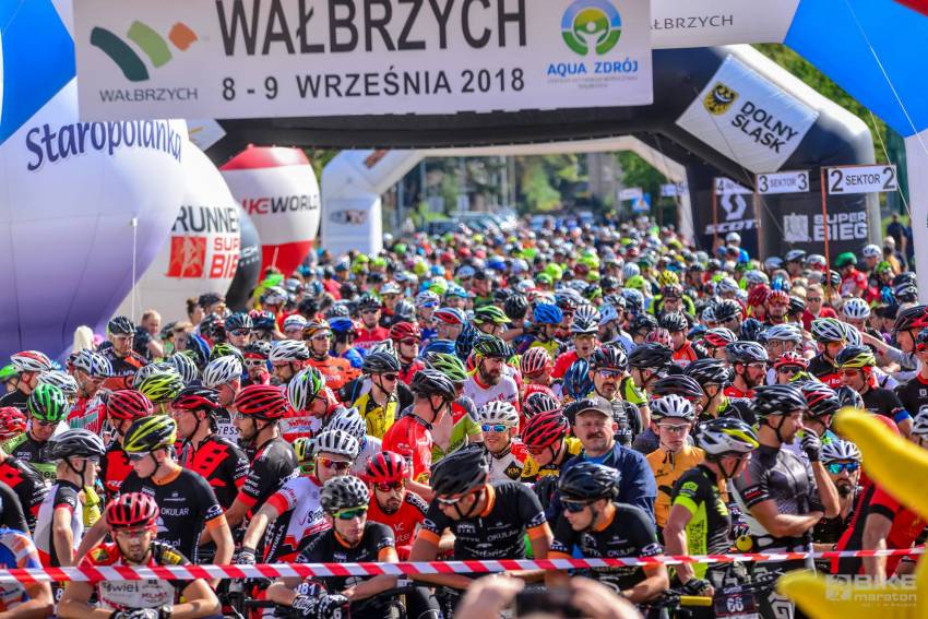 Zdjęcie do artykułu: Relacja z Bike Maratonu w Wałbrzychu