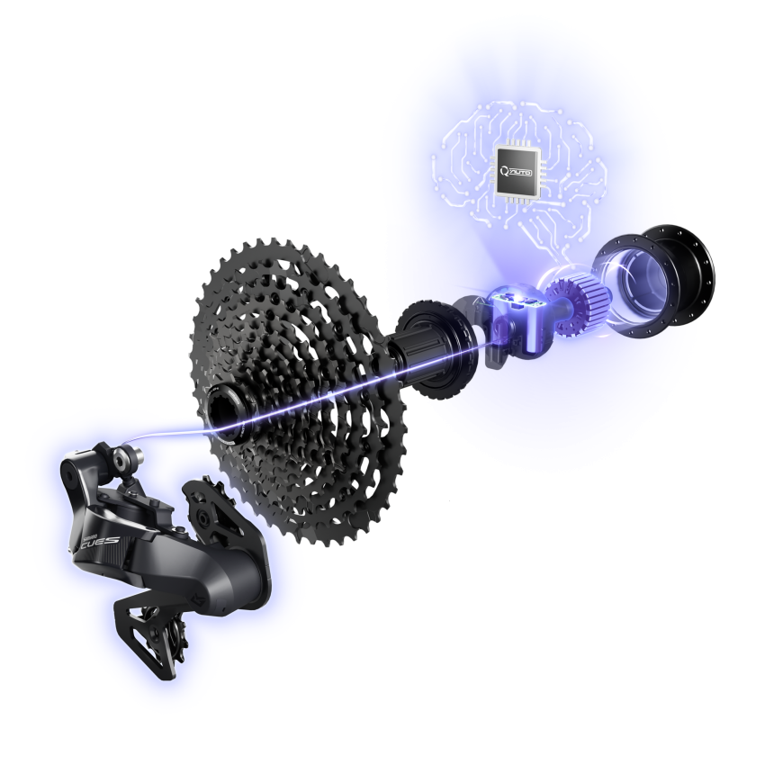 Shimano Cues Di2 z technologią Q-Auto