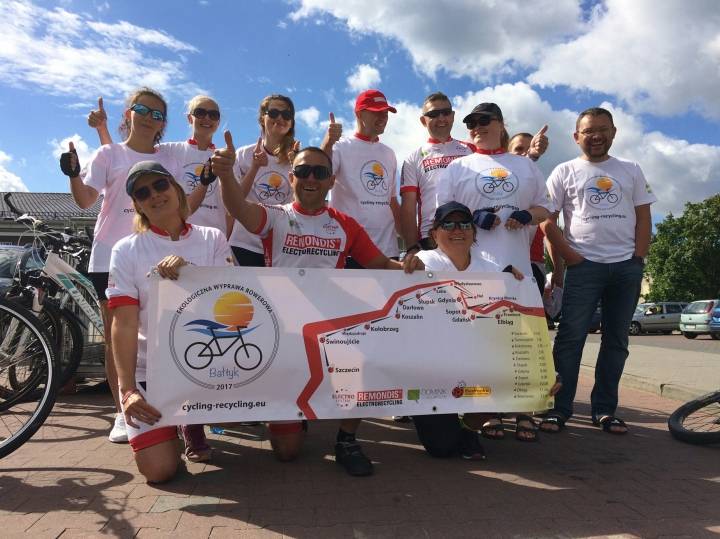 Zdjęcie do artykułu: Eko rajd wokół Mazur: Cycling Recycling 2019