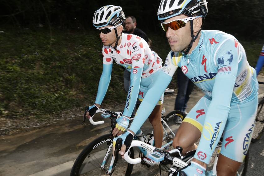 Paryż Nicea,Astana,Vincenzo Nibali,Valerio Agnoli