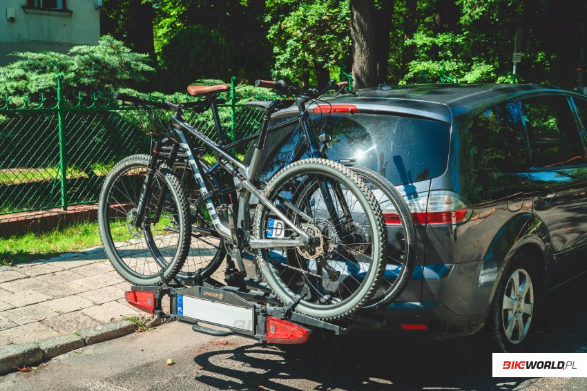 Zdjęcie do artykułu: Test: Spinder LX2 – lekki i kompaktowy bagażnik na hak
