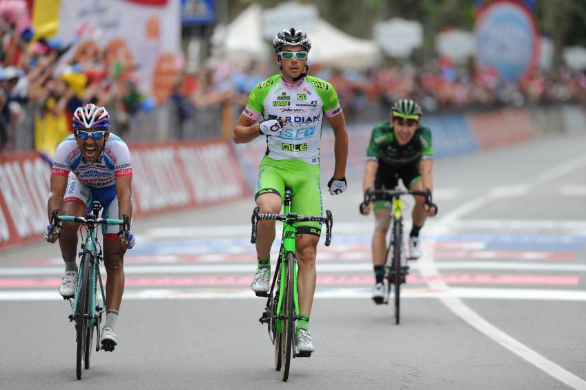 Giro di Italia,Androni Giocattoli,Europcar,Bardiani CSF,Marco Canola,Angelo Tulik,Jackson Rodriguez