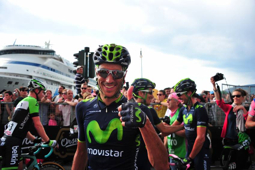 Giro di Italia,Eros Capecchi,Movistar