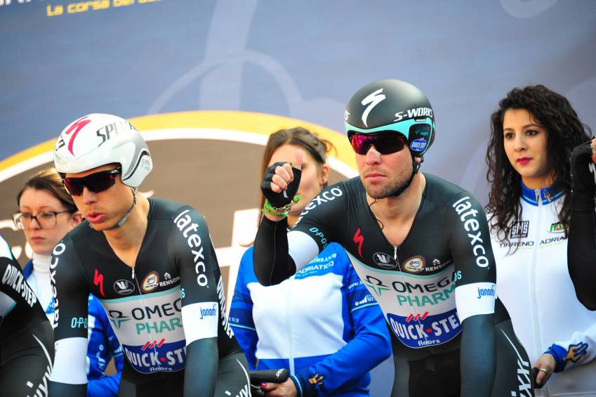 Tirreno Adriatico,Mark Cavendish,TTT,Tony Martin,Omega Pharma-Quick Step