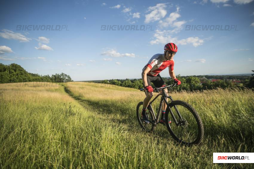 Zdjęcie do artykułu: Test: Hardtail z systemem Softtail - Romet Mustang Flex 2 (2021)