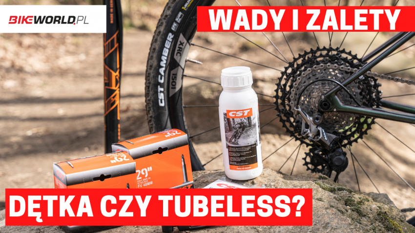 Zdjęcie do artykułu: Video: Dętka czy tubeless?