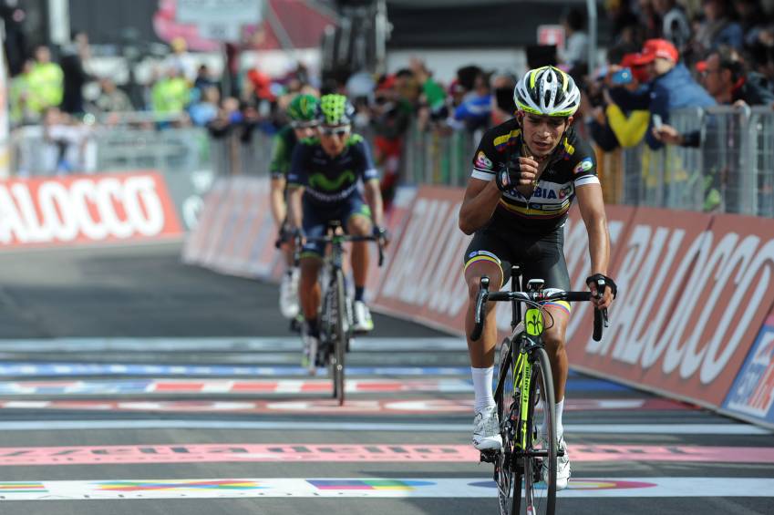 Giro di Italia,Fabio Duarte,Europcar,Pierre Rolland,team Colombia