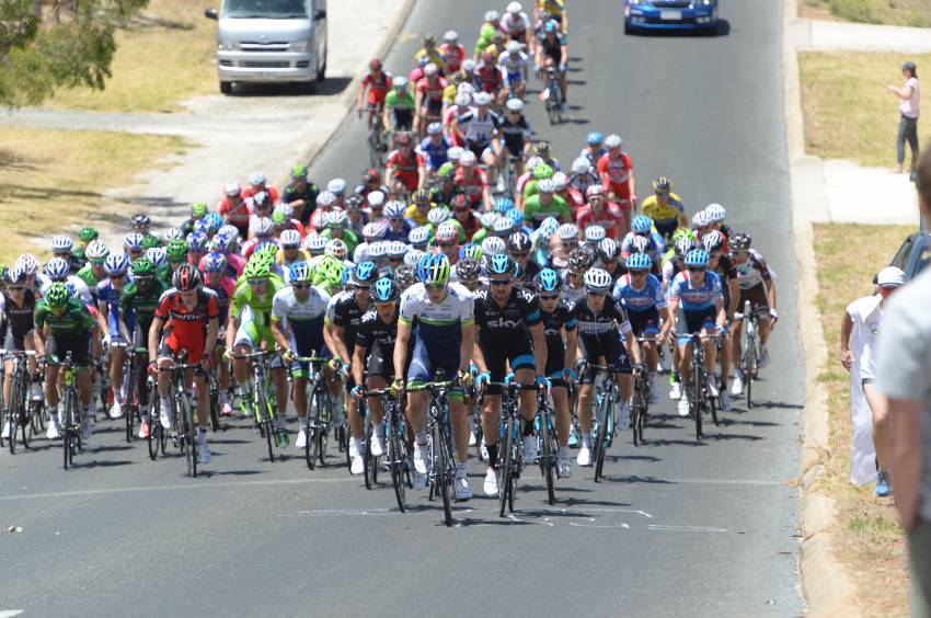 Tour Down Under,Team Sky,Bernhard Eisel,Luke Durbridge,Orica GreenEdge