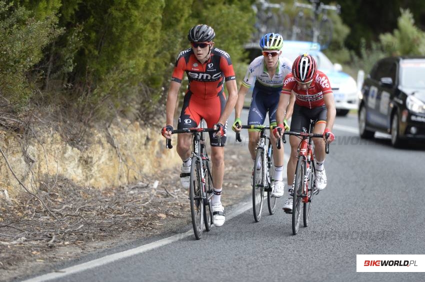 Tour Down Under,Cameron Meyer,BMC Racing Team,Thomas De Gendt,Orica GreenEdge,Campbell Flakemore,Lotto Soudal