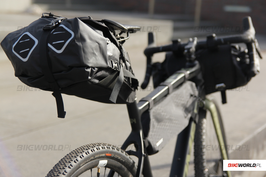 Zdjęcie do artykułu: Test: Sakwy bikepackingowe Giant H2Pro