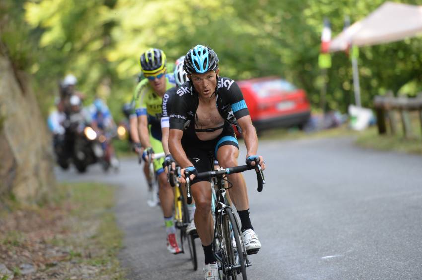 Tour de France,Vasili Kiryienka,Michael Rogers,Team Sky,Tinkoff-Saxo