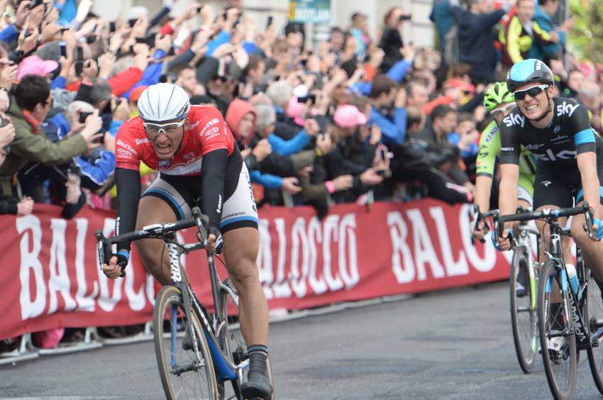 Giro di Italia,Team Sky,Ben Swift,Marcel Kittel,Giant-Shimano