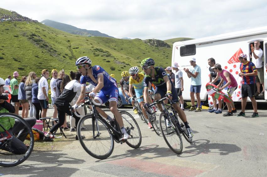 Tour de France,Alejandro Valverde,Thibaut Pinot,Movistar,FDJ.fr