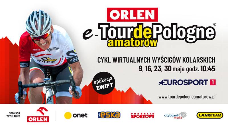 Zdjęcie do artykułu: Startuje ORLEN e-Tour de Pologne Amatorów