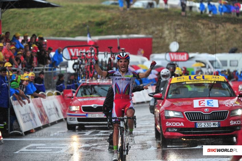 Zdjęcie do artykułu: TdF: Rodriguez zdobywa Plateau de Beille