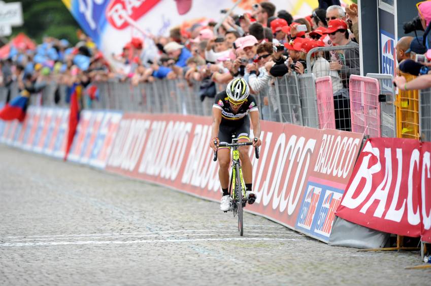 Giro di Italia,team Colombia,Jarlinson Pantano