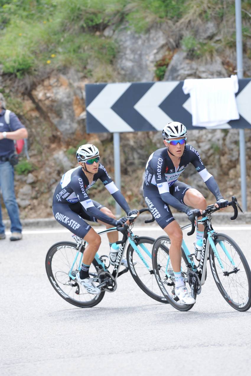 Giro di Italia,ITT,Omega Pharma-Quick Step,Gianluca Brambilla,Serge Pauwels