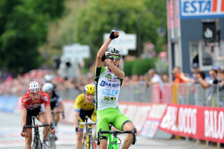 Giro di Italia,Stefano Pirazzi,Bardiani CSF