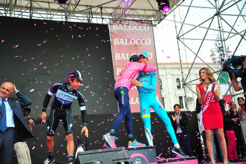 Giro di Italia,Astana,Omega Pharma-Quick Step,Nairo Quintana,Movistar,Rigoberto Uran,Fabio Aru