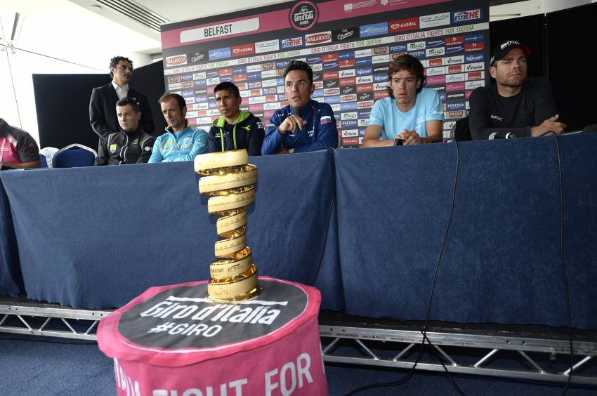 Giro di Italia,Cadel Evans,Joaquin Rodriguez,Michele Scarponi,Nicolas Roche,Nairo Quintana,Rigoberto Uran