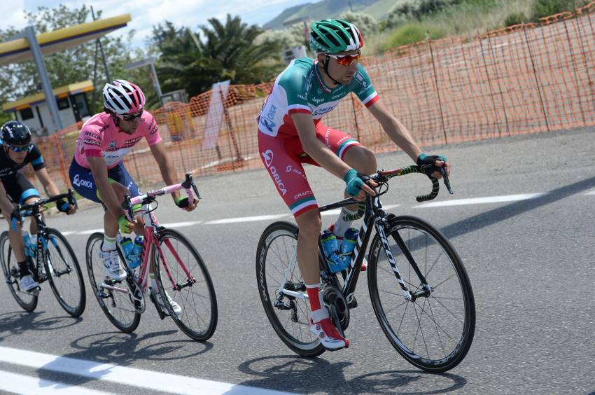 Giro di Italia,Michael Matthews,Orica GreenEdge,Ivan Santaromita