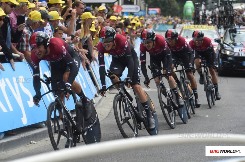 Zdjęcie do artykułu: TdF: Team Ineos drugi na czasówce