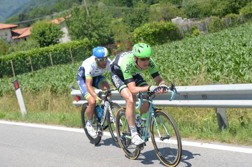 Giro di Italia,Svein Tuft,Orica GreenEdge,Belkin,Maarten Tjallingii