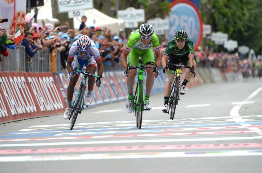 Giro di Italia,Androni Giocattoli,Europcar,Bardiani CSF,Marco Canola,Angelo Tulik,Jackson Rodriguez