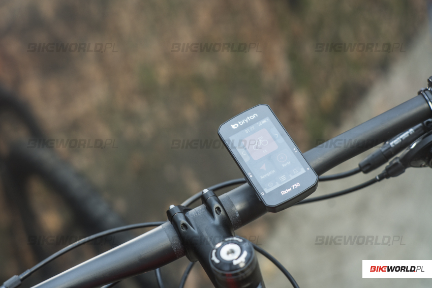 Zdjęcie do artykułu: Test: Komputer rowerowy z GPS Bryton Rider 750