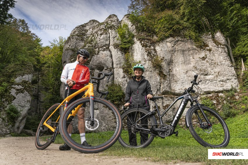 Zdjęcie do artykułu: Galeria: Mama na e-bike vs Syn na gravelu