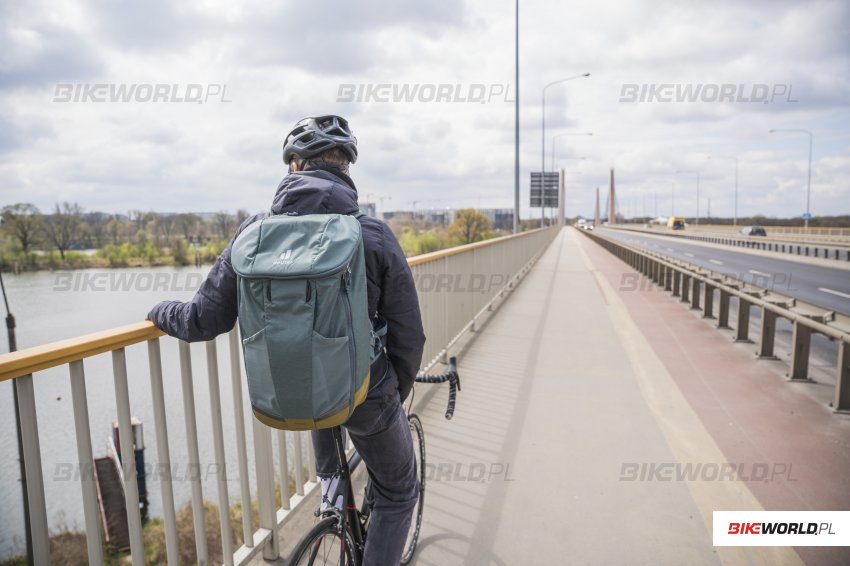 Zdjęcie do artykułu: Test: Rowerowy plecak miejski Deuter Rotsoord