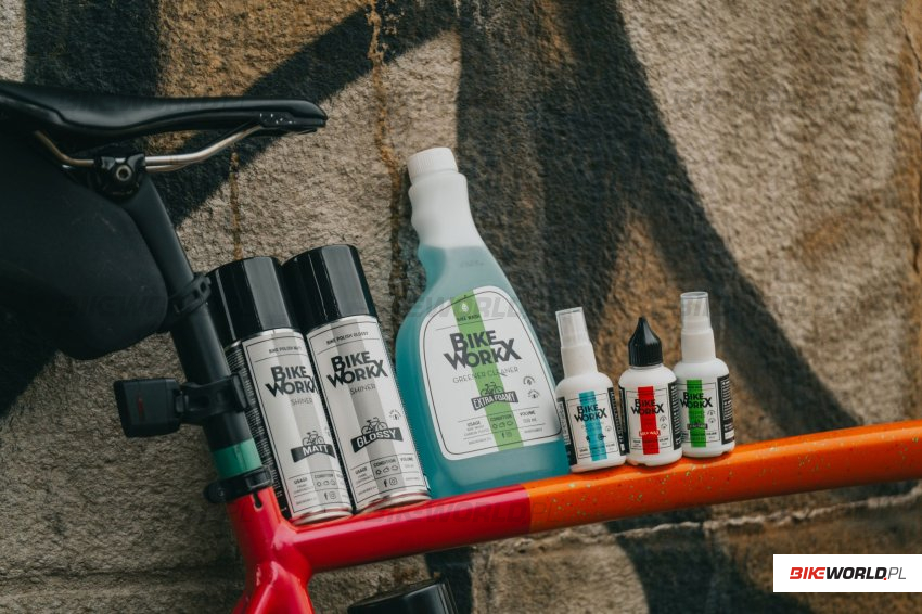 Zdjęcie do artykułu: Test: Wosk do łańcucha BikeWorkX Chain Star Max Wax i środki do konserwacji roweru!