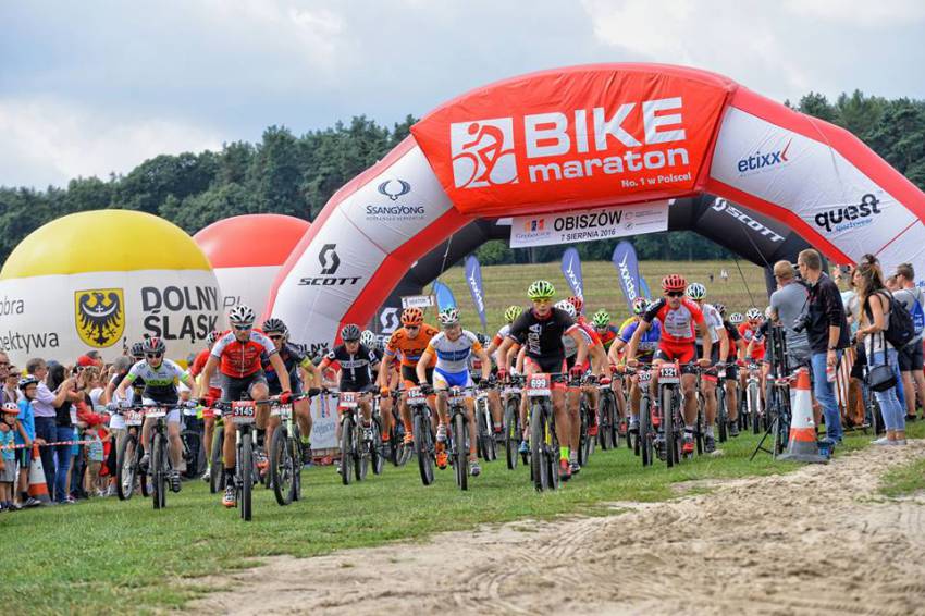 Zdjęcie do artykułu: Halejak wygrywa Bike Maraton w Obiszowie