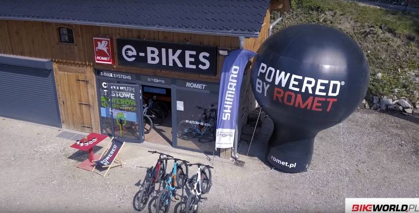 Zdjęcie do artykułu: Centrum testowe e-bike Romet Shimano STEPS