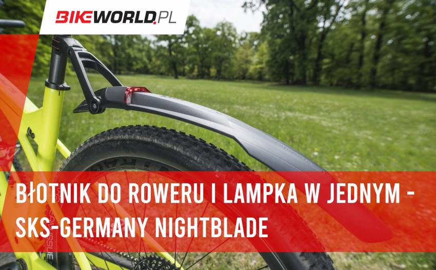 Zdjęcie do artykułu: Video: SKS-Germany Nightblade - błotnik z wbudowaną lampką