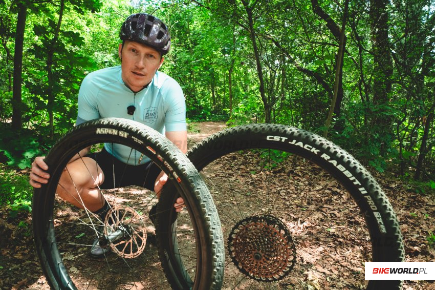 Zdjęcie do artykułu: Test: Maxxis vs CST! Czy opony droższej marki okażą się szybsze na trasie XC?