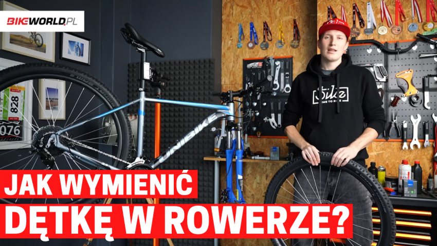 Zdjęcie do artykułu: Video: Wymiana dętki w rowerze