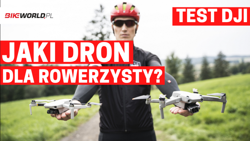 Zdjęcie do artykułu: Video: drony DJI - jaki wybrać dla rowerzysty?
