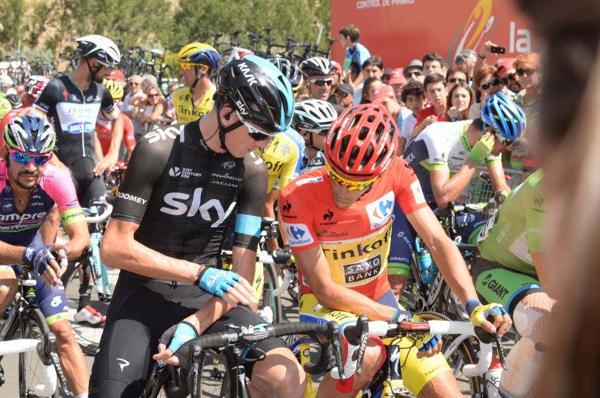 Alberto Contador,Vuelta a Espana,Chris Froome