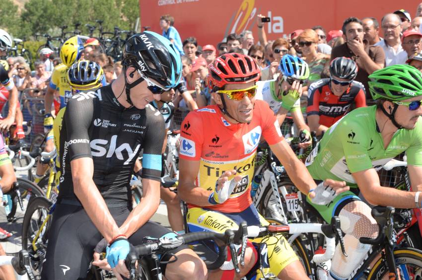 Alberto Contador,Vuelta a Espana,Chris Froome