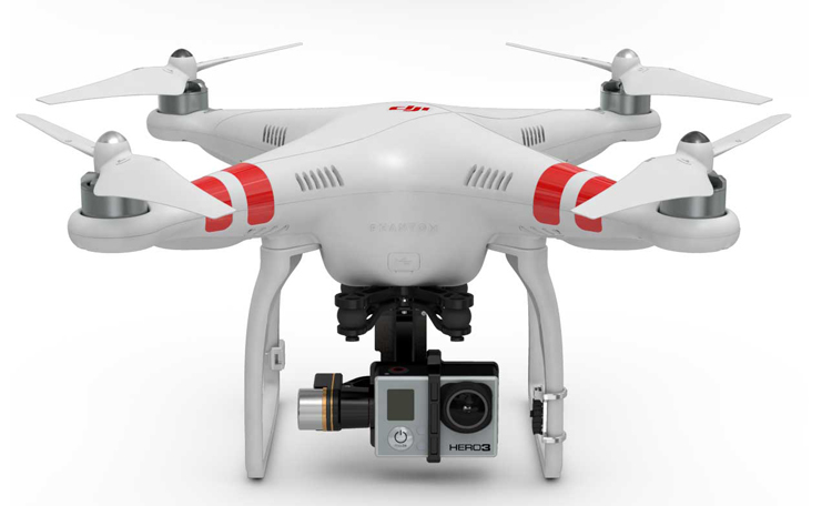 Zdjęcie do artykułu: Z lotu ptaka - DJI Phantom 2