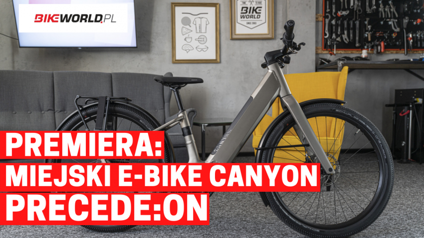 Zdjęcie do artykułu: Video: Stylowy e-bike do miasta - Canyon Precede:ON AL