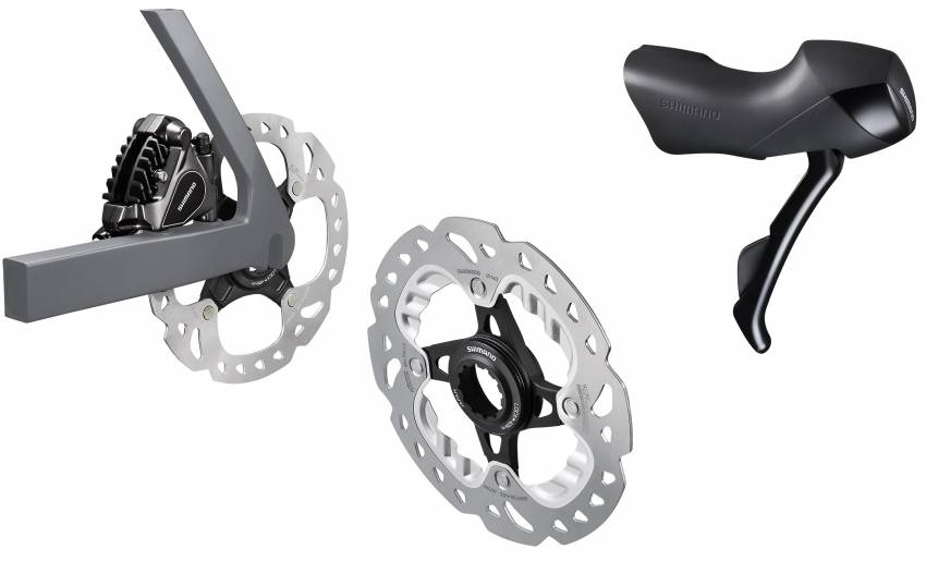 Zdjęcie do artykułu: Nowe szosowe hamulce tarczowe Shimano