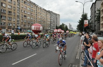 Trasa etapu wiodła przez centrum miasta