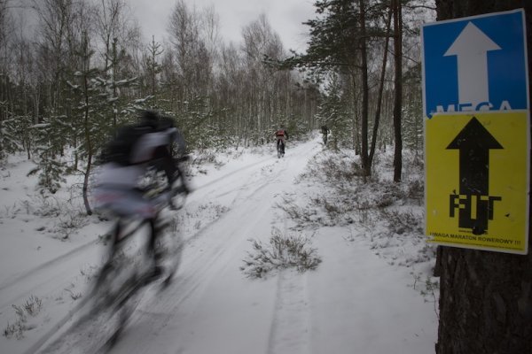 Santini Northtec MTB Zimą, Karczew